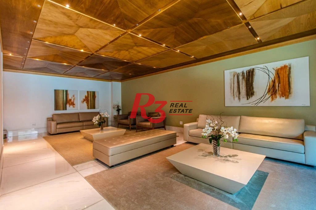 Apartamento com 4 dormitórios à venda, 488 m² por R$ 8.500.000,00 - Ponta da Praia - Santos/SP