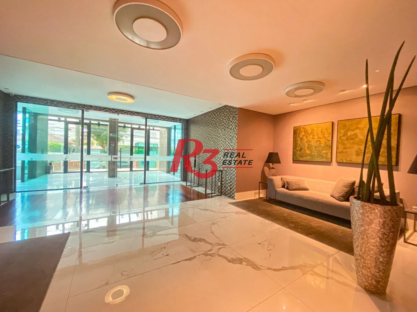 Apartamento com 2 dormitórios para alugar, 119 m² por R$ 13.455,00/mês - Embaré - Santos/SP