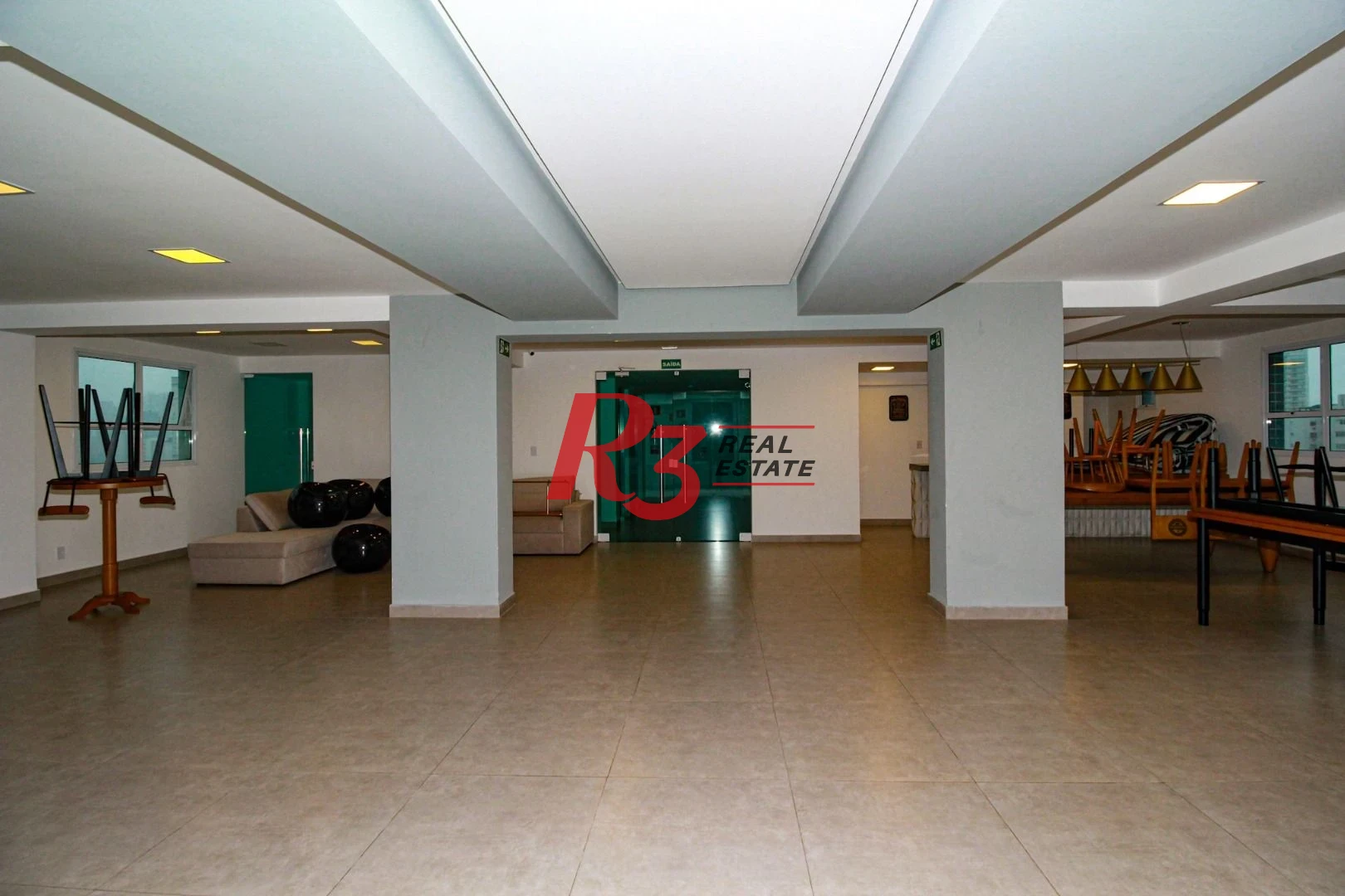Apartamento com 1 dormitório para alugar, 42 m² por R$ 3.000,00/mês - Marapé - Santos/SP