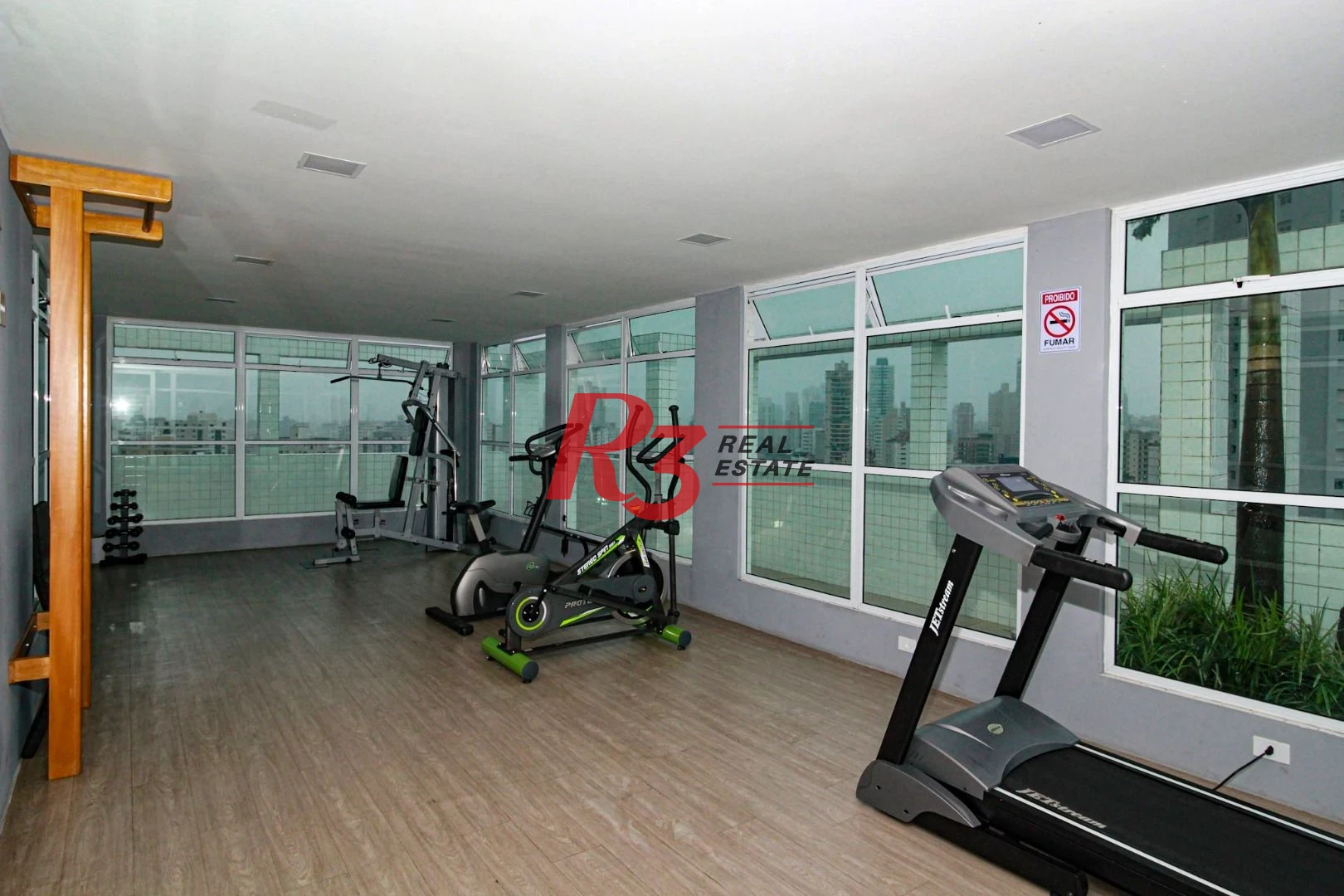 Apartamento com 1 dormitório para alugar, 42 m² por R$ 3.000,00/mês - Marapé - Santos/SP
