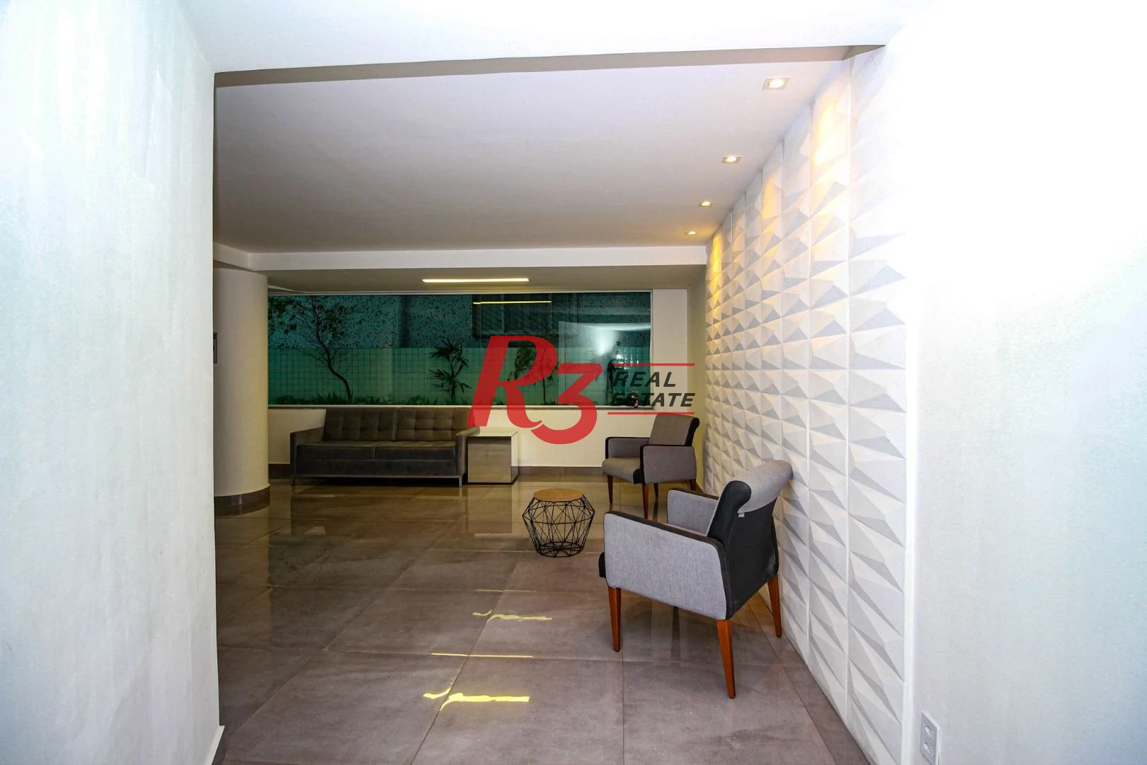 Apartamento com 1 dormitório para alugar, 42 m² por R$ 3.000,00/mês - Marapé - Santos/SP