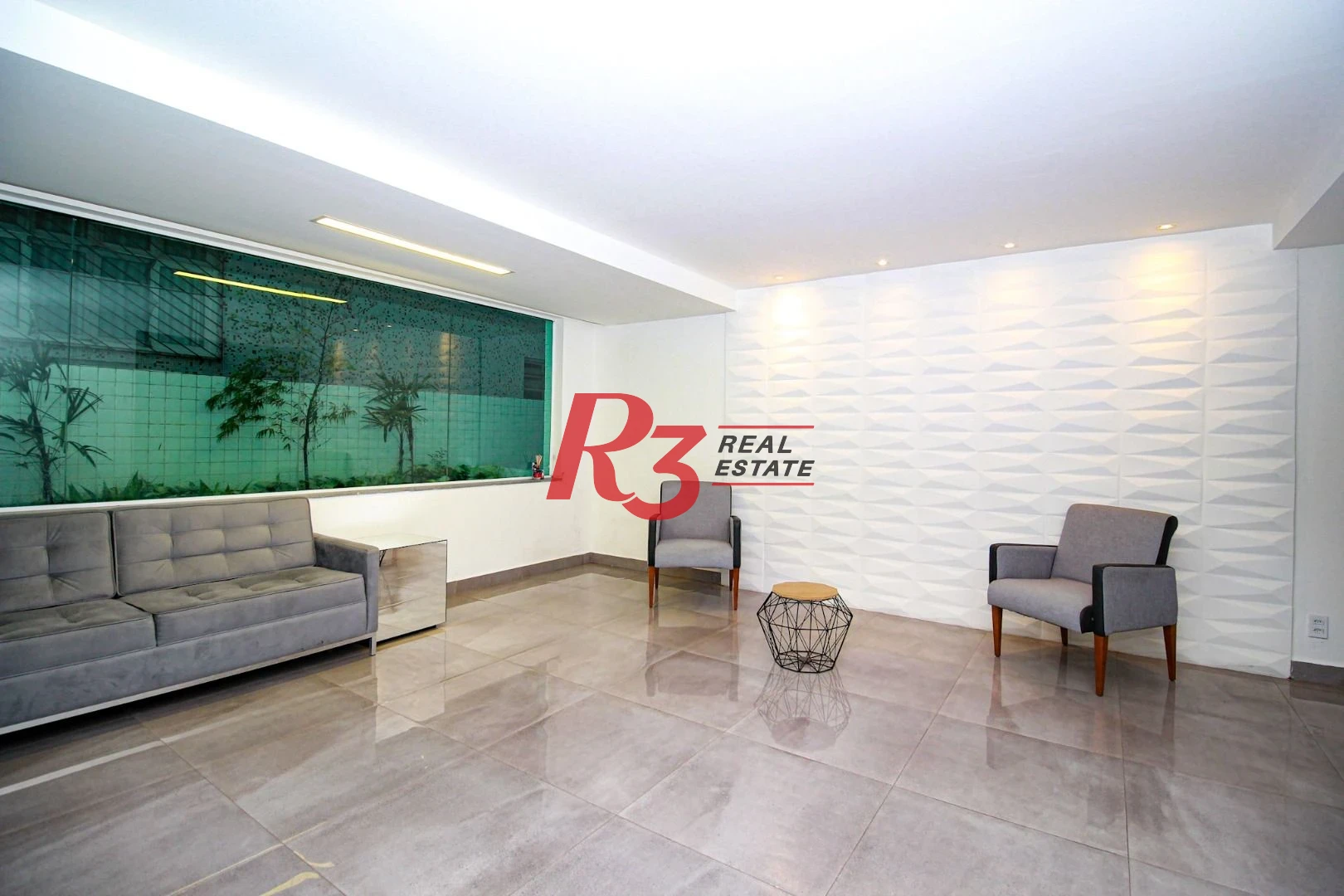 Apartamento com 1 dormitório para alugar, 42 m² por R$ 3.000,00/mês - Marapé - Santos/SP