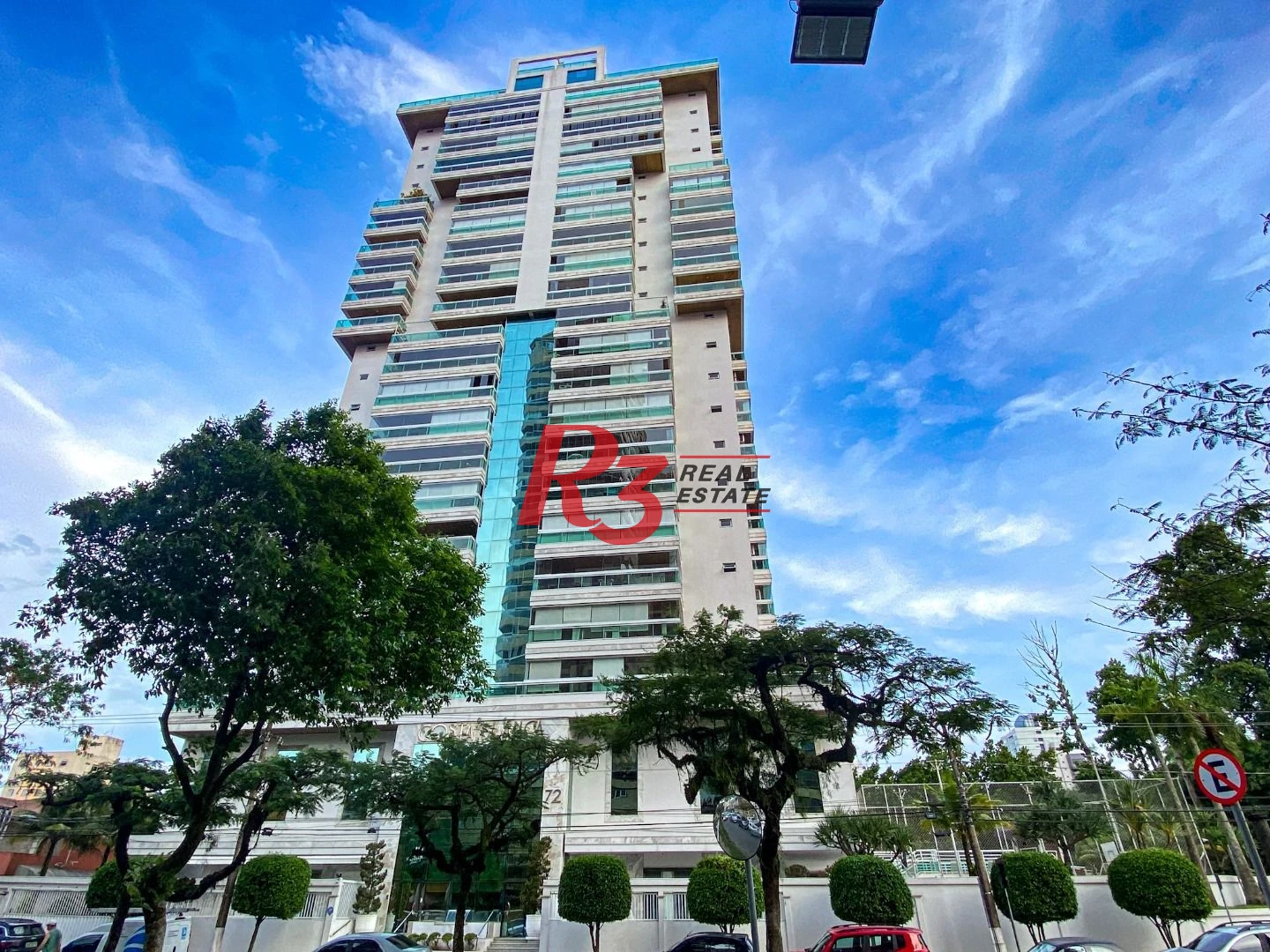 Apartamento com 3 dormitórios à venda, 232 m² por R$ 3.800.000,00 - Embaré - Santos/SP