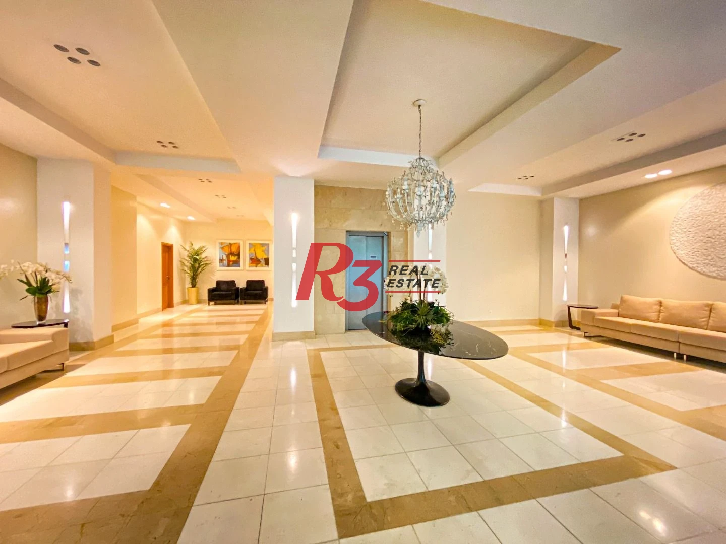 Apartamento com 3 dormitórios à venda, 232 m² por R$ 3.800.000,00 - Embaré - Santos/SP