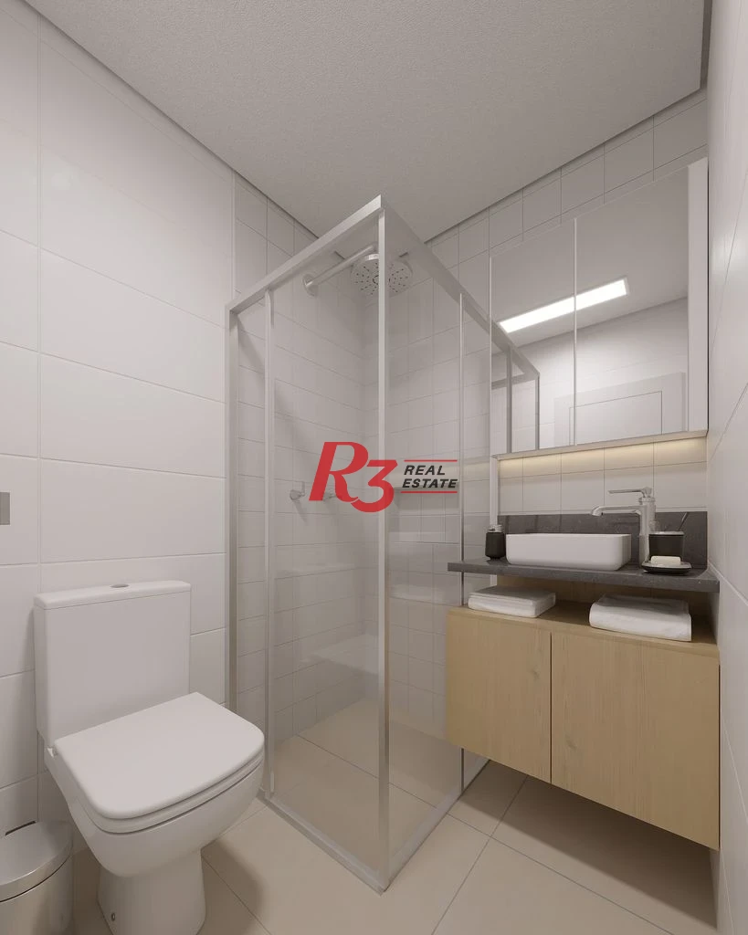 Apartamento com 2 dormitórios à venda, 67 m² por R$ 593608 - Macuco - Santos/SP