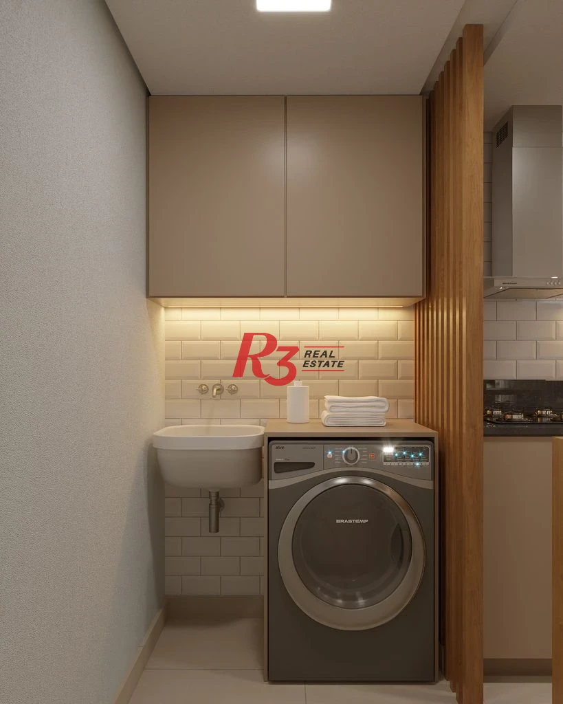 Apartamento com 2 dormitórios à venda, 67 m² por R$ 593608 - Macuco - Santos/SP