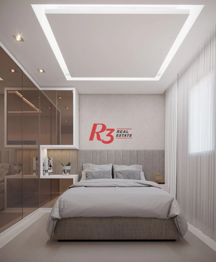 Apartamento com 2 dormitórios à venda, 67 m² por R$ 593608 - Macuco - Santos/SP