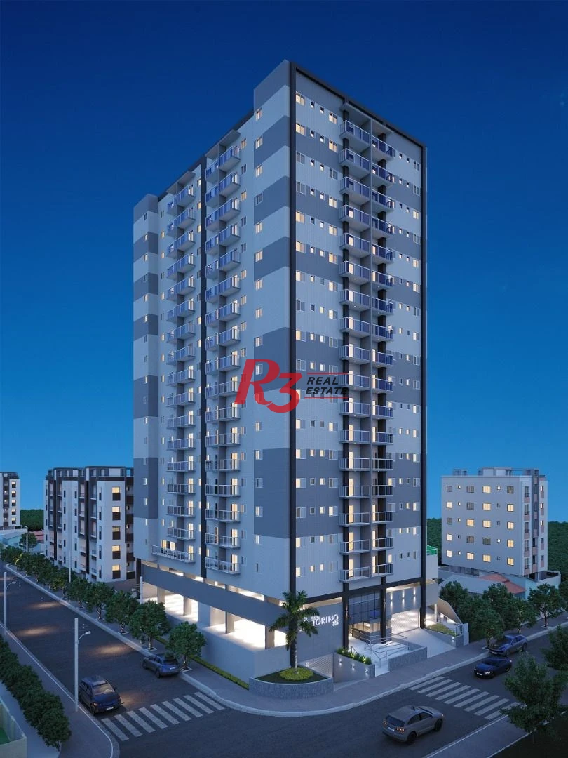 Apartamento com 2 dormitórios à venda, 67 m² por R$ 593608 - Macuco - Santos/SP