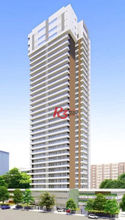 Apartamento à venda, 99 m² por R$ 1.650.000,00 - Aparecida - Santos/SP