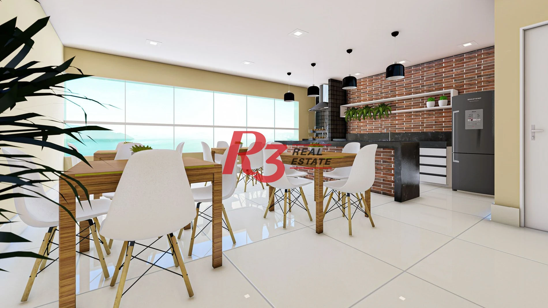 Apartamento à venda, 99 m² por R$ 1.650.000,00 - Aparecida - Santos/SP