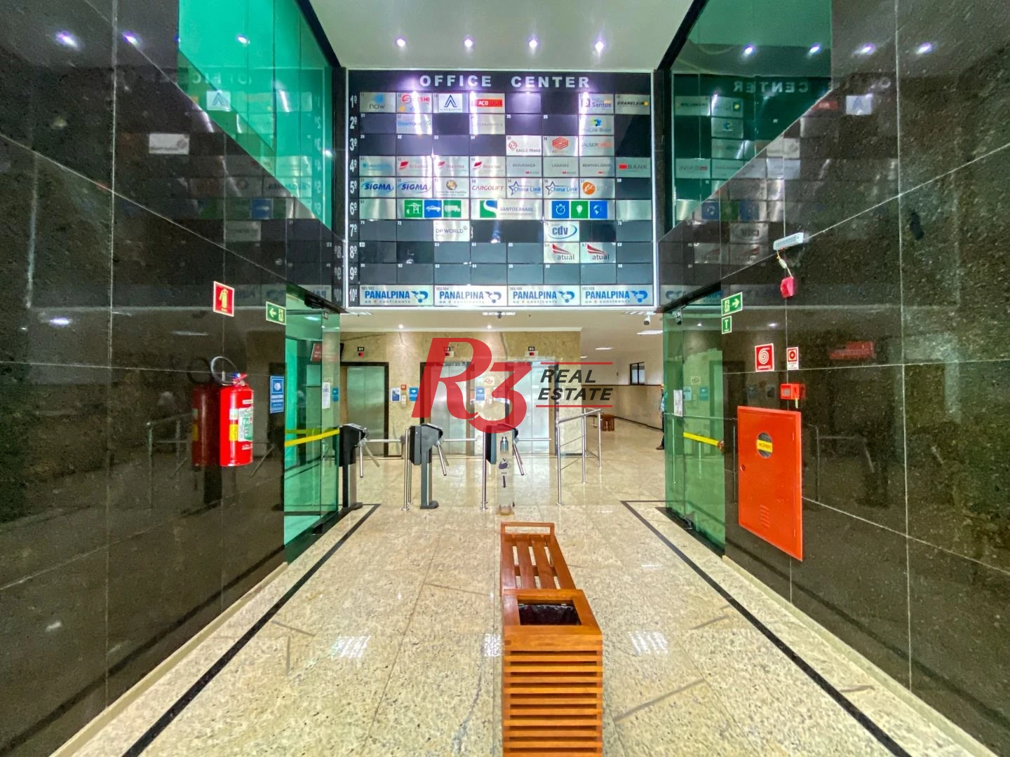 Sala para alugar, 90 m² - Centro - Santos/SP