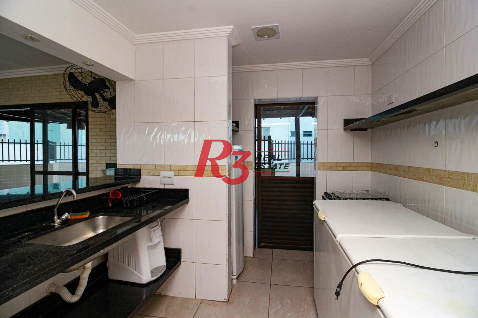 Apartamento com 1 dormitório para alugar, 51 m² por R$ 3.200,00/mês - Vila Matias - Santos/SP