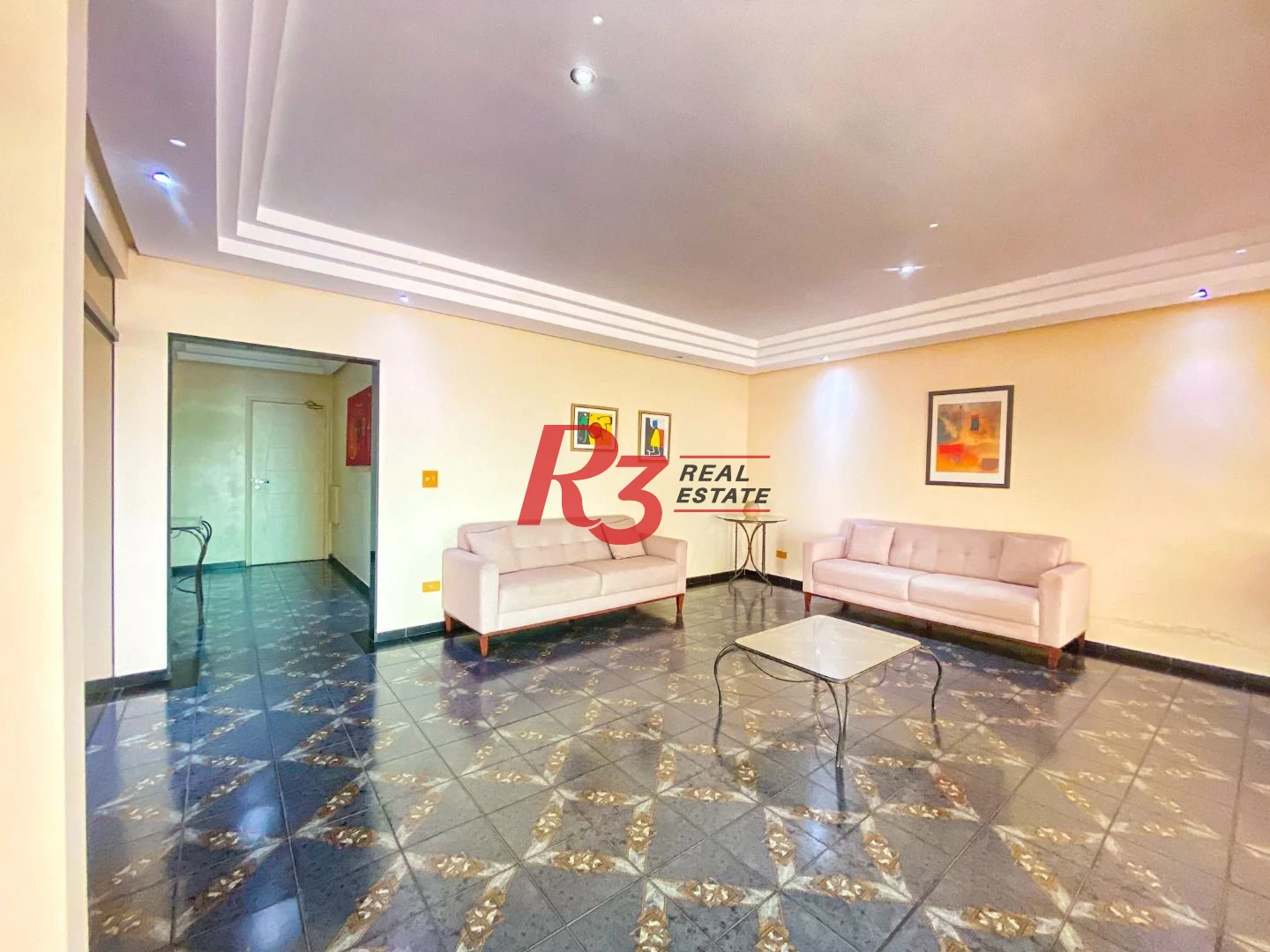 Apartamento com 2 dormitórios para alugar, 71 m² por R$ 3.700,02/mês - Vila Matias - Santos/SP