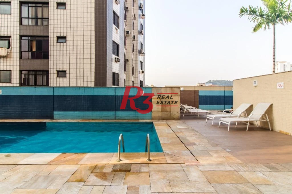Apartamento com 2 dormitórios à venda, 63 m² por R$ 669.000,00 - Campo Grande - Santos/SP