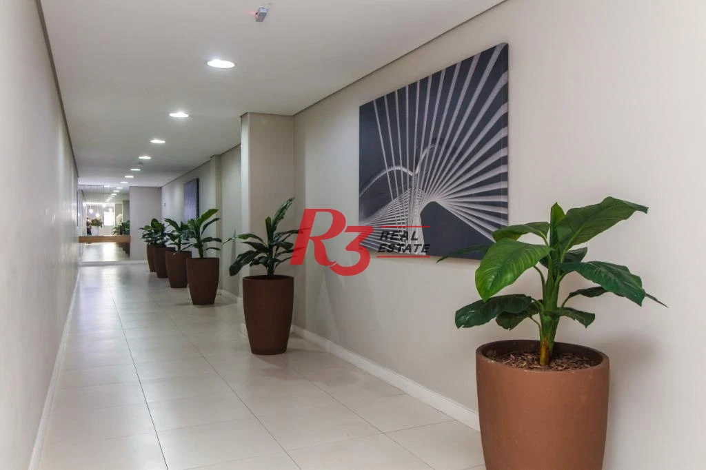 Apartamento com 2 dormitórios à venda, 63 m² por R$ 669.000,00 - Campo Grande - Santos/SP