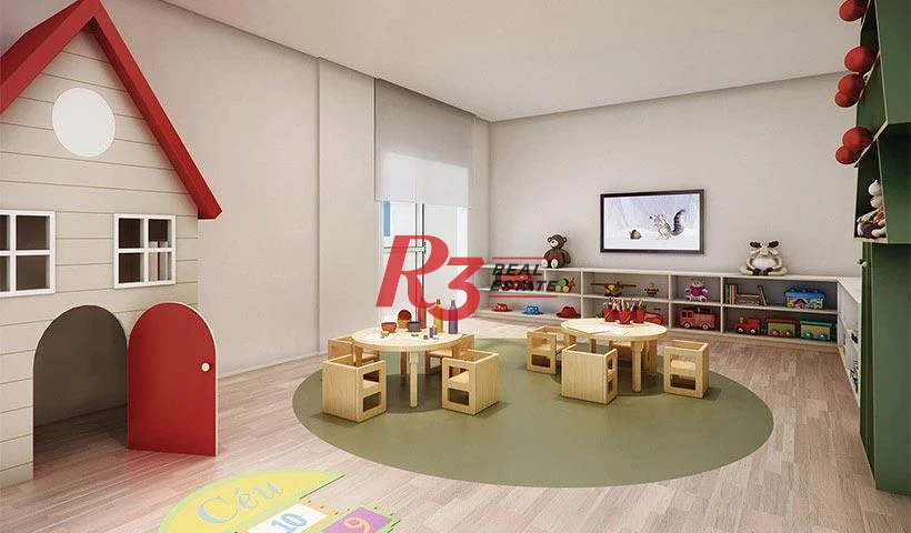 Apartamento com 2 dormitórios à venda, 63 m² por R$ 669.000,00 - Campo Grande - Santos/SP