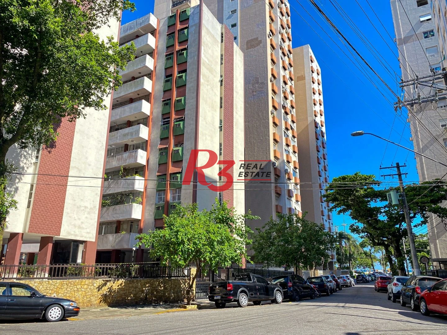 Apartamento com 3 dormitórios para alugar, 161 m² por R$ 6.000,00/mês - Gonzaga - Santos/SP
