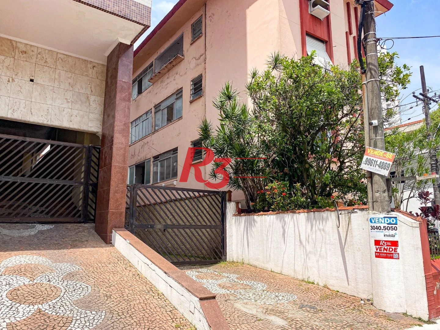Apartamento com 4 dormitórios para alugar, 183 m² por R$ 5.100,00/mês - Gonzaga - Santos/SP