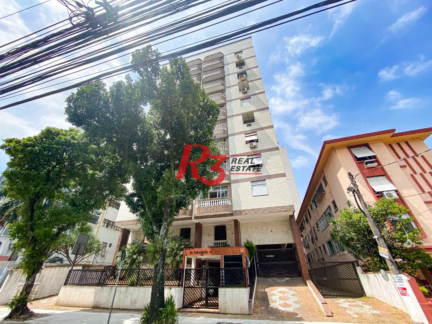Apartamento com 4 dormitórios para alugar, 183 m² por R$ 5.100,00/mês - Gonzaga - Santos/SP