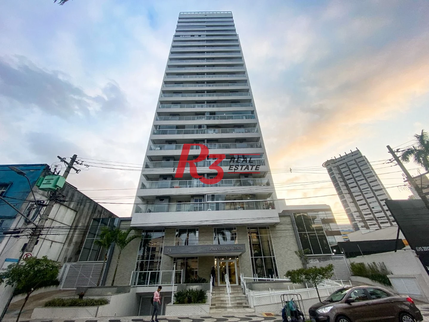 Apartamento com 2 dormitórios para alugar, 59 m² por R$ 4.400,00/mês - Vila Matias - Santos/SP