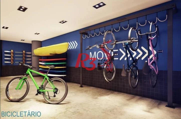 Apartamento com 3 dormitórios à venda, 143 m² por R$ 2.250.000,00 - Boqueirão - Santos/SP