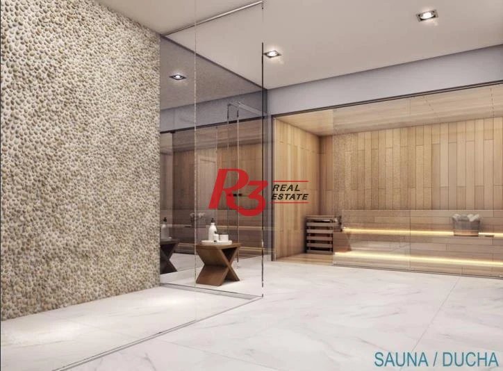 Apartamento com 3 dormitórios à venda, 143 m² por R$ 2.250.000,00 - Boqueirão - Santos/SP
