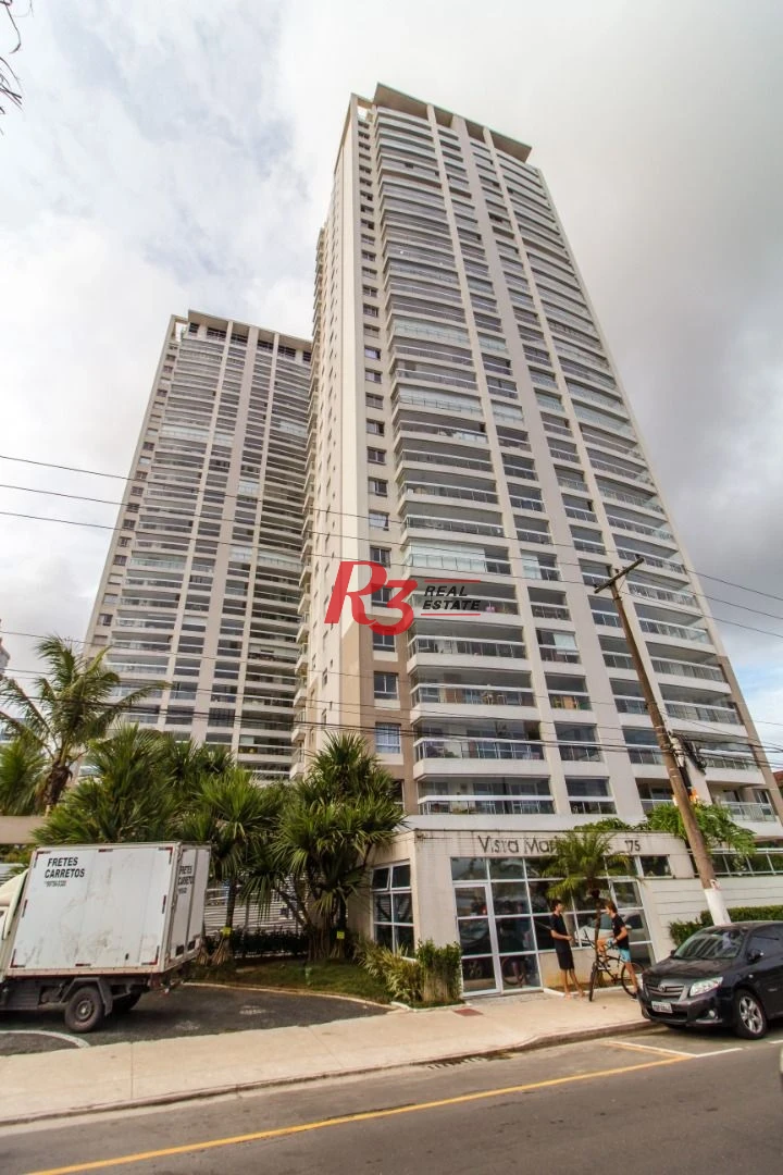 Apartamento com 3 dormitórios, 189 m² - venda por R$ 2.350.000,00 ou aluguel por R$ 15.000,00/mês - Ponta da Praia - Santos/SP