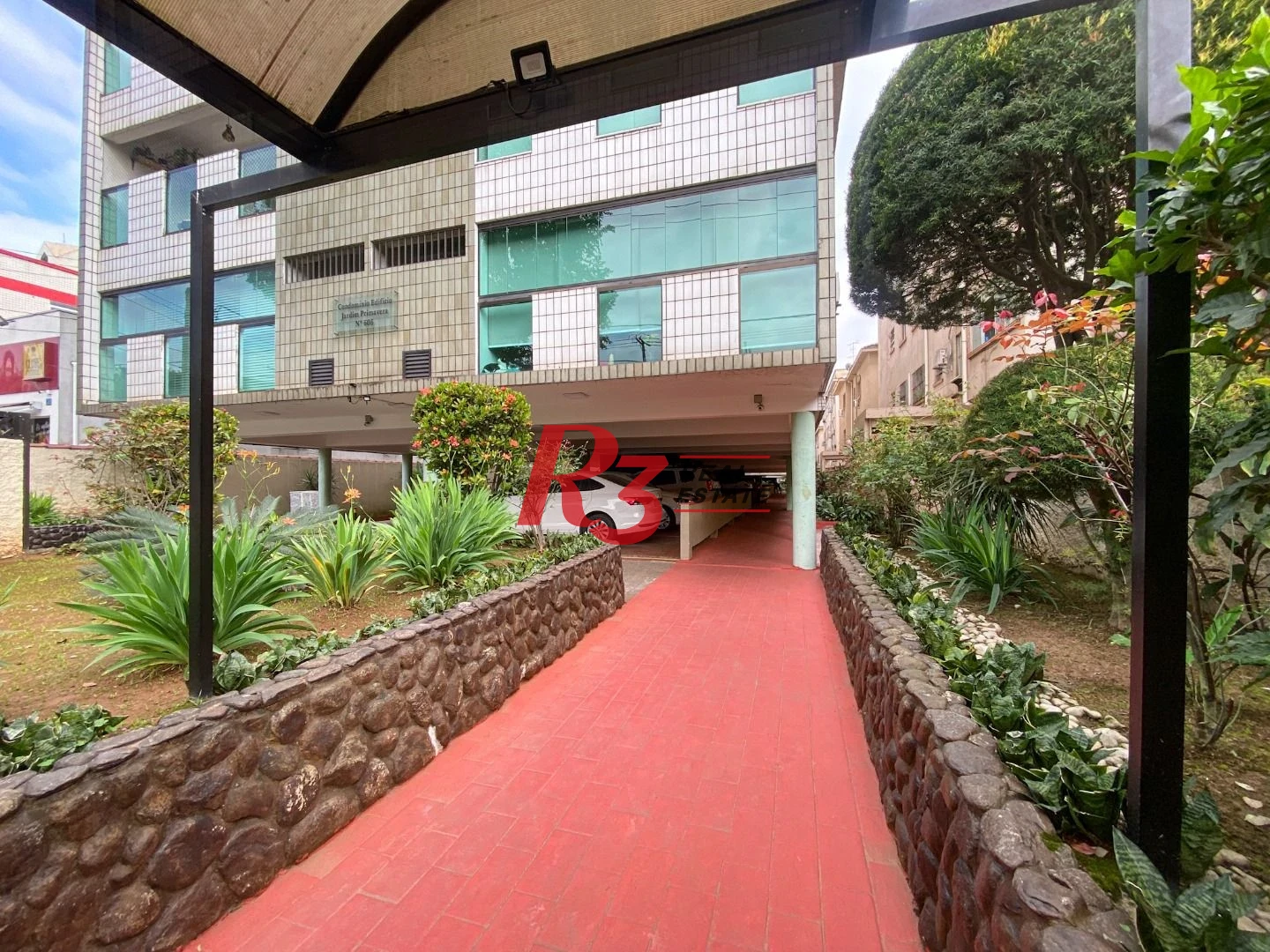 Apartamento para alugar, 77 m² por R$ 4.400,00/mês - Boqueirão - Santos/SP