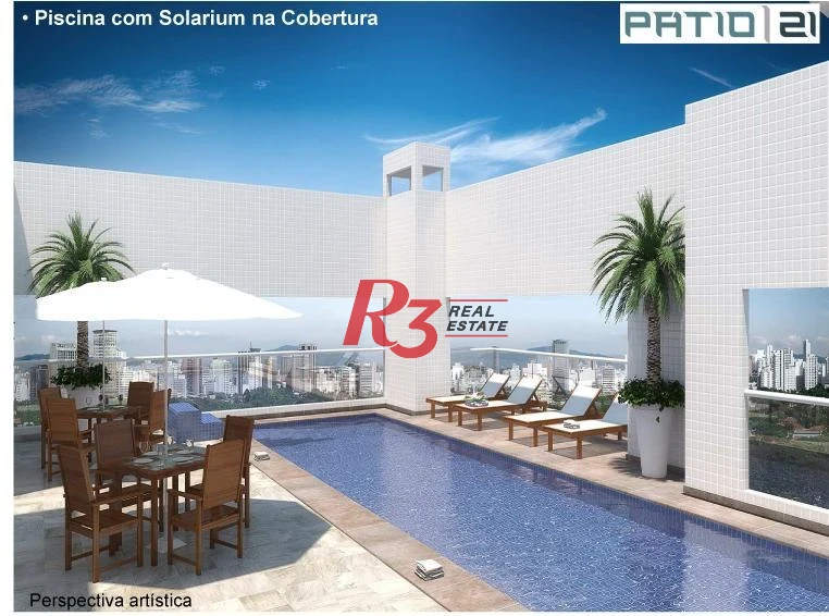 Apartamento à venda, 105 m² por R$ 990.000,00 - Macuco - Santos/SP