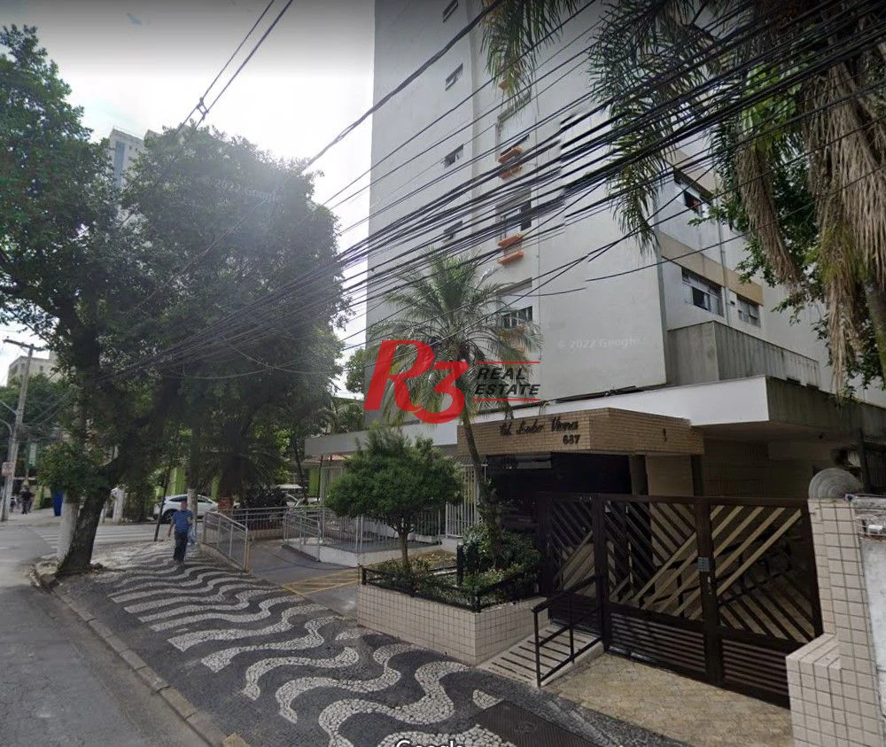 Apartamento com 2 dormitórios à venda, 110 m² por R$ 380.000,00 - Boqueirão - Santos/SP