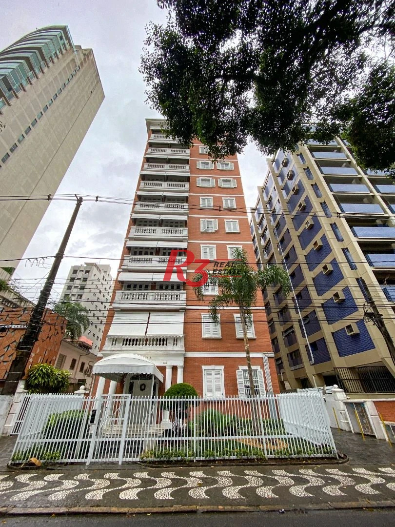 Apartamento com 4 dormitórios à venda, 332 m² por R$ 3.000.000,00 - Boqueirão - Santos/SP