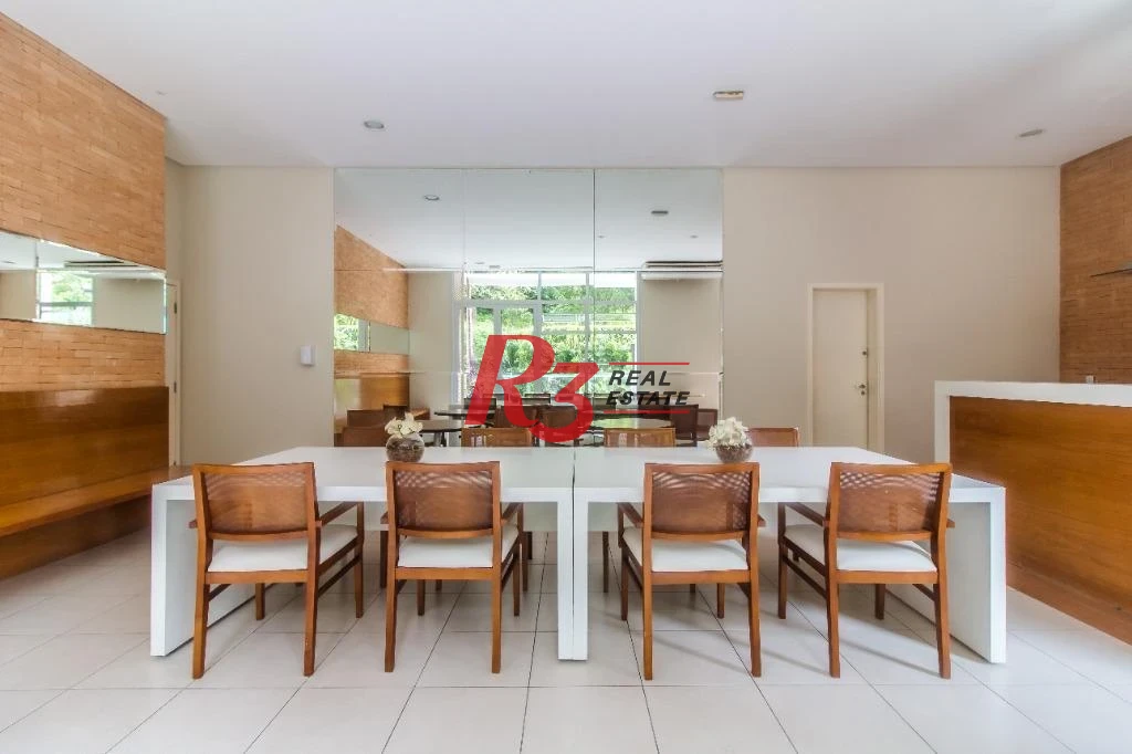 Apartamento com 3 dormitórios para alugar, 101 m² por R$ 6.500,00/mês - José Menino - Santos/SP