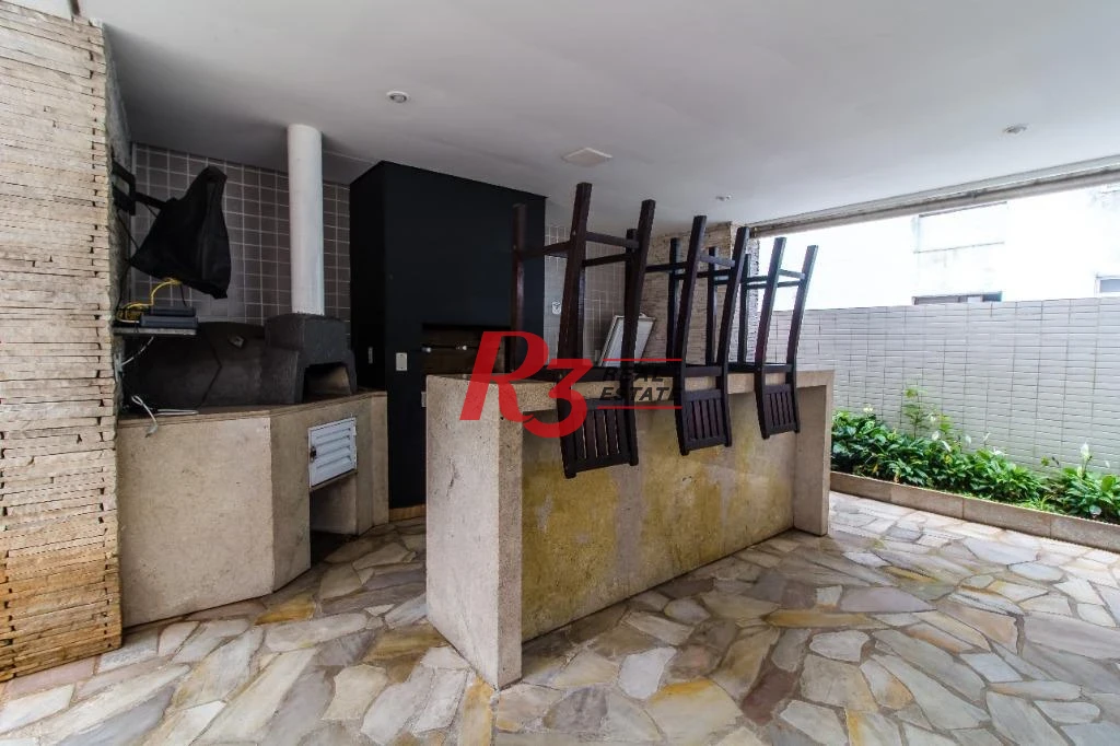 Apartamento com 3 dormitórios para alugar, 101 m² por R$ 6.500,00/mês - José Menino - Santos/SP