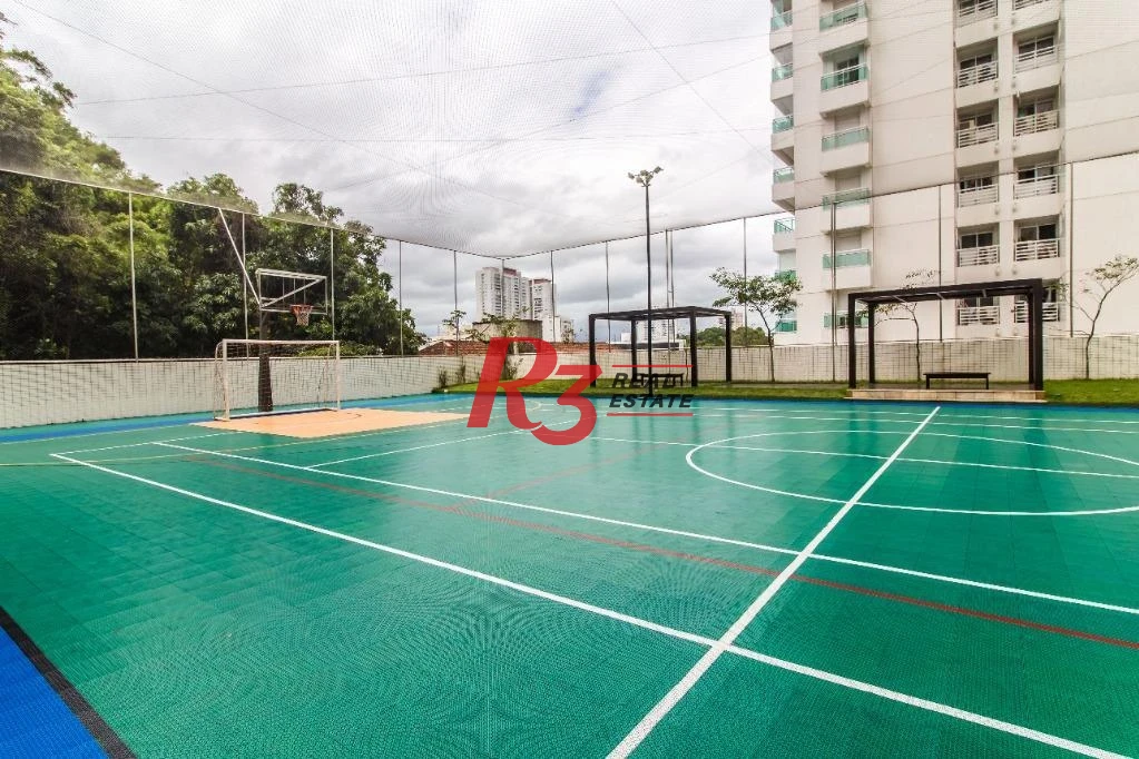 Apartamento com 3 dormitórios para alugar, 101 m² por R$ 6.500,00/mês - José Menino - Santos/SP