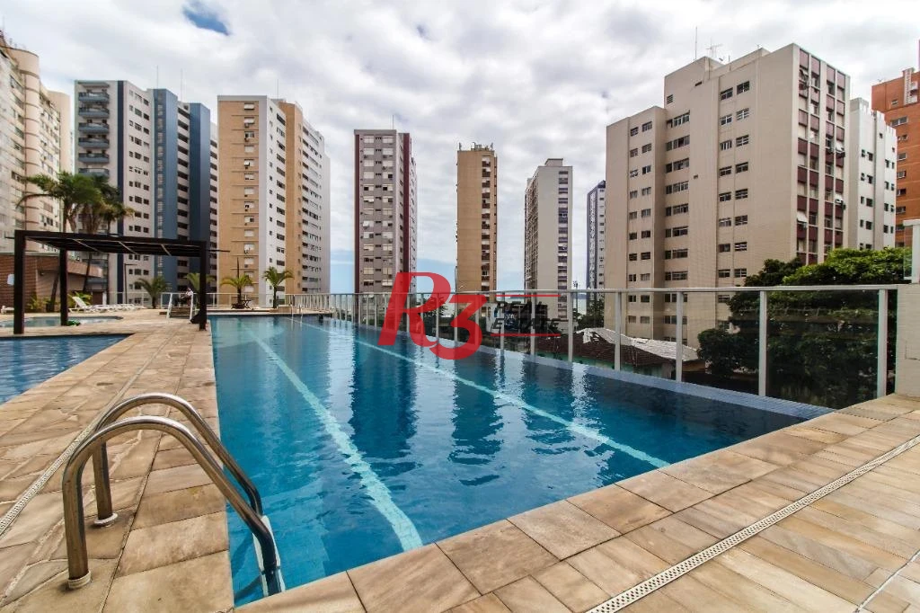 Apartamento com 3 dormitórios para alugar, 101 m² por R$ 6.500,00/mês - José Menino - Santos/SP