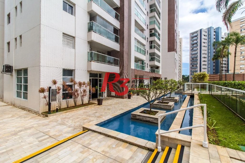 Apartamento com 3 dormitórios para alugar, 101 m² por R$ 6.500,00/mês - José Menino - Santos/SP