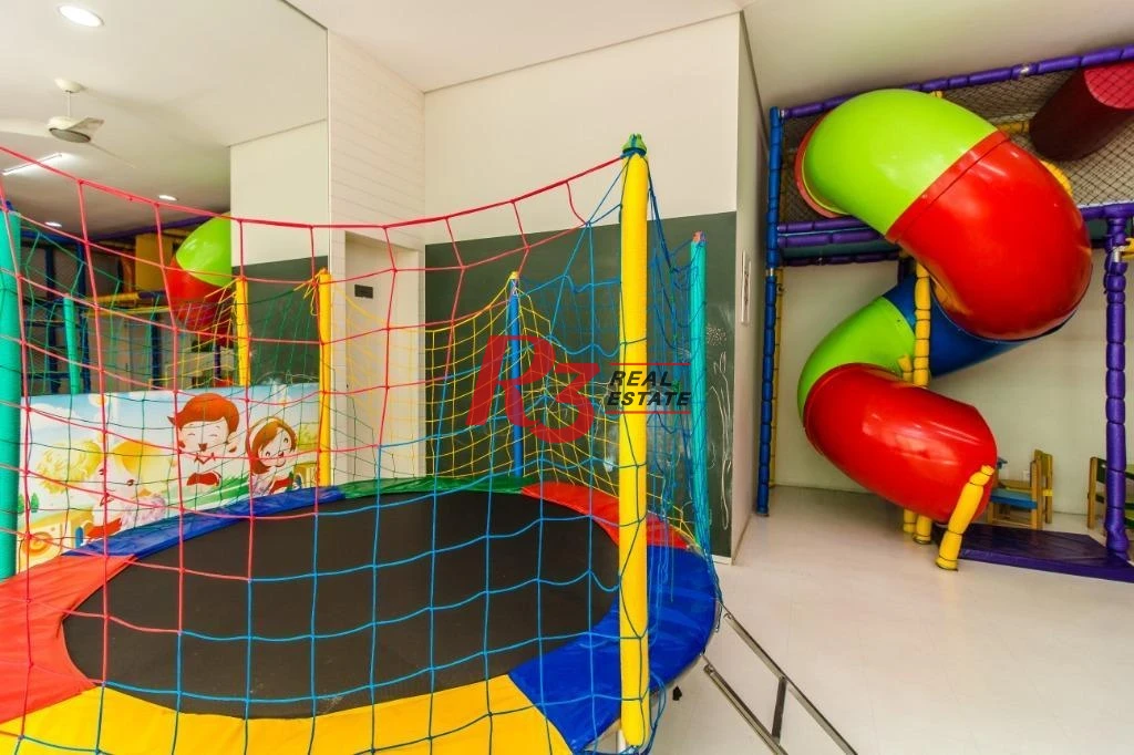Apartamento com 3 dormitórios para alugar, 101 m² por R$ 6.500,00/mês - José Menino - Santos/SP