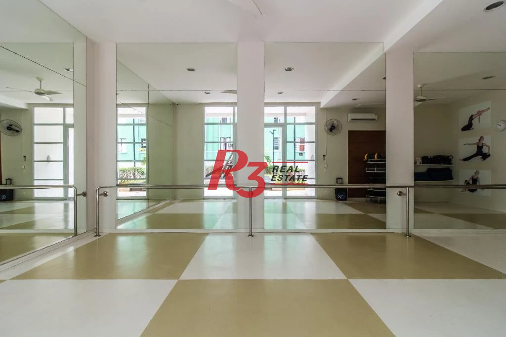 Apartamento com 3 dormitórios para alugar, 101 m² por R$ 6.500,00/mês - José Menino - Santos/SP