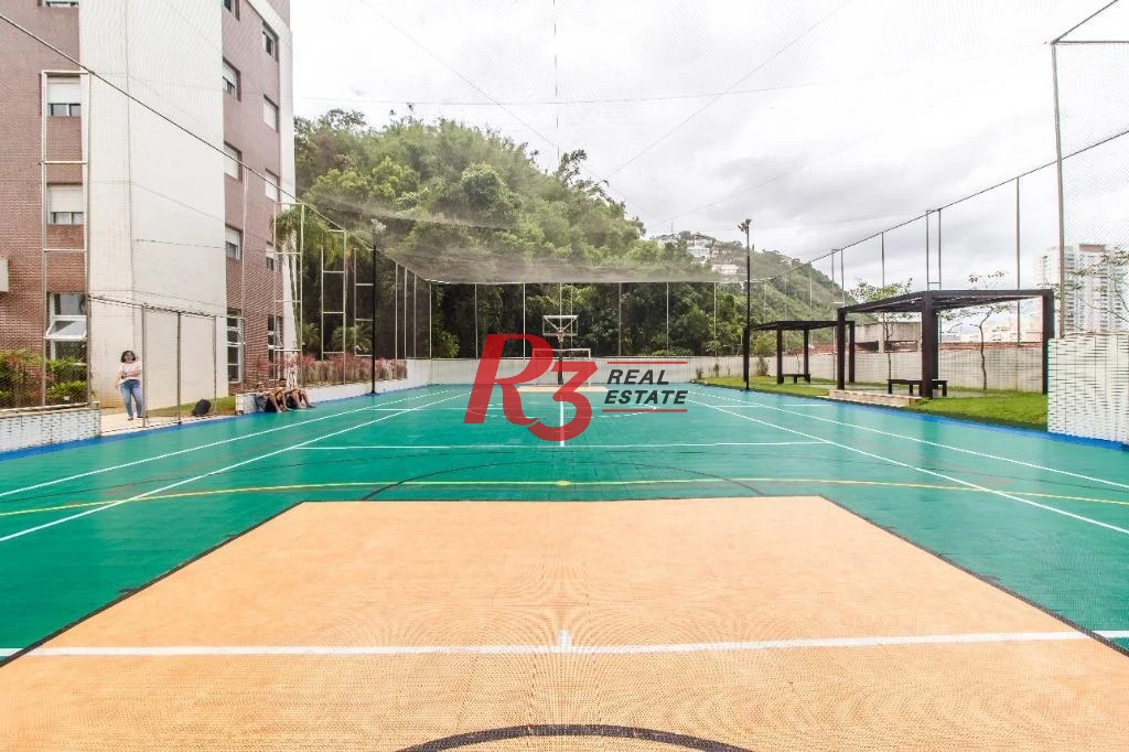 Apartamento com 3 dormitórios para alugar, 101 m² por R$ 6.500,00/mês - José Menino - Santos/SP