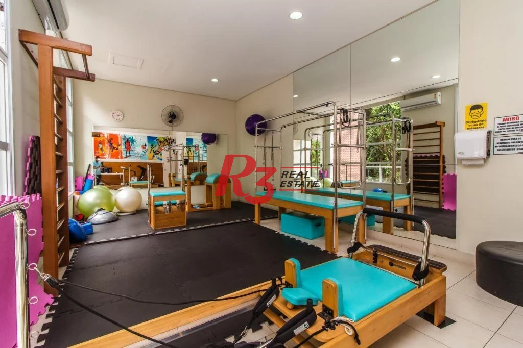 Apartamento com 3 dormitórios para alugar, 101 m² por R$ 6.500,00/mês - José Menino - Santos/SP