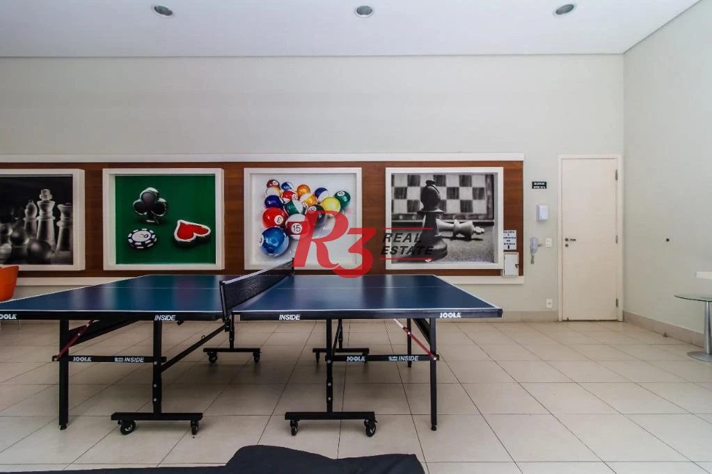 Apartamento com 3 dormitórios para alugar, 101 m² por R$ 6.500,00/mês - José Menino - Santos/SP