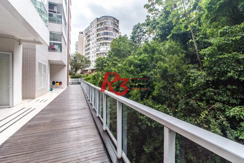 Apartamento com 3 dormitórios para alugar, 101 m² por R$ 6.500,00/mês - José Menino - Santos/SP