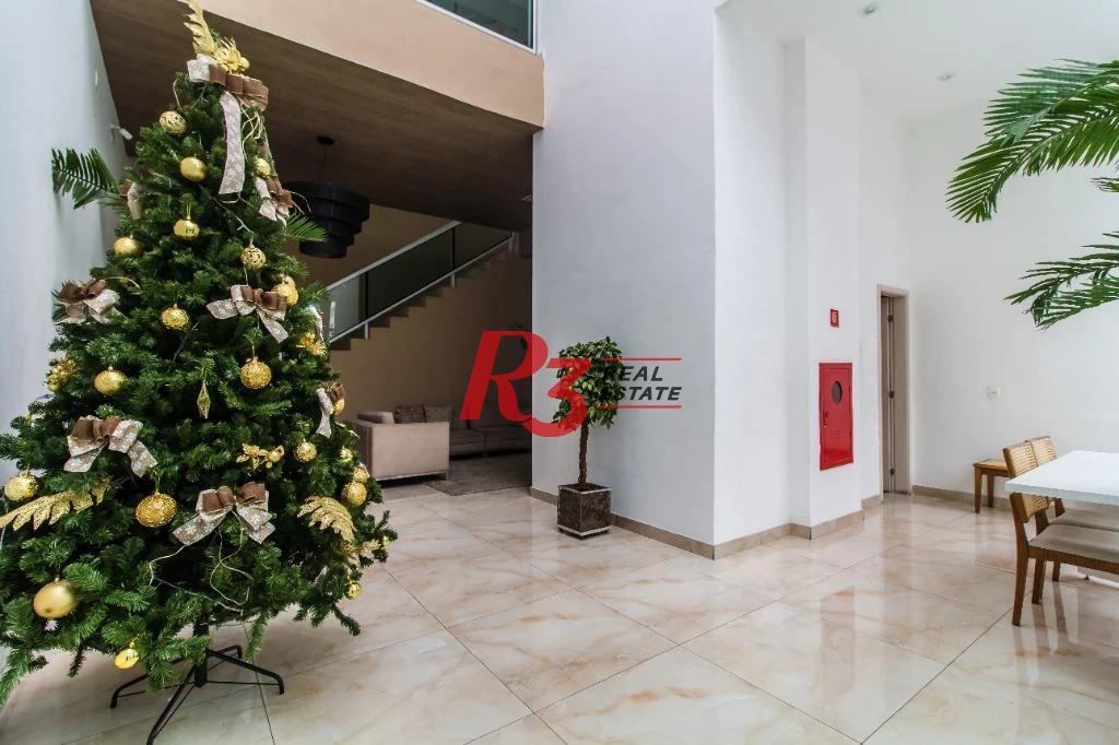 Apartamento com 3 dormitórios para alugar, 101 m² por R$ 6.500,00/mês - José Menino - Santos/SP