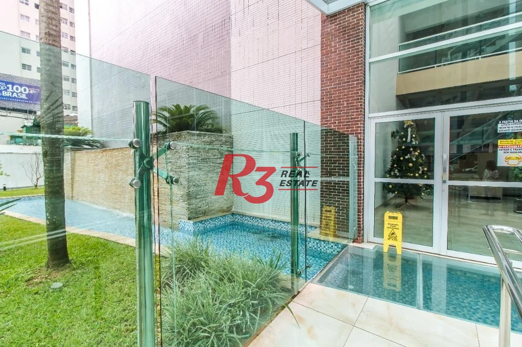 Apartamento com 3 dormitórios para alugar, 101 m² por R$ 6.500,00/mês - José Menino - Santos/SP