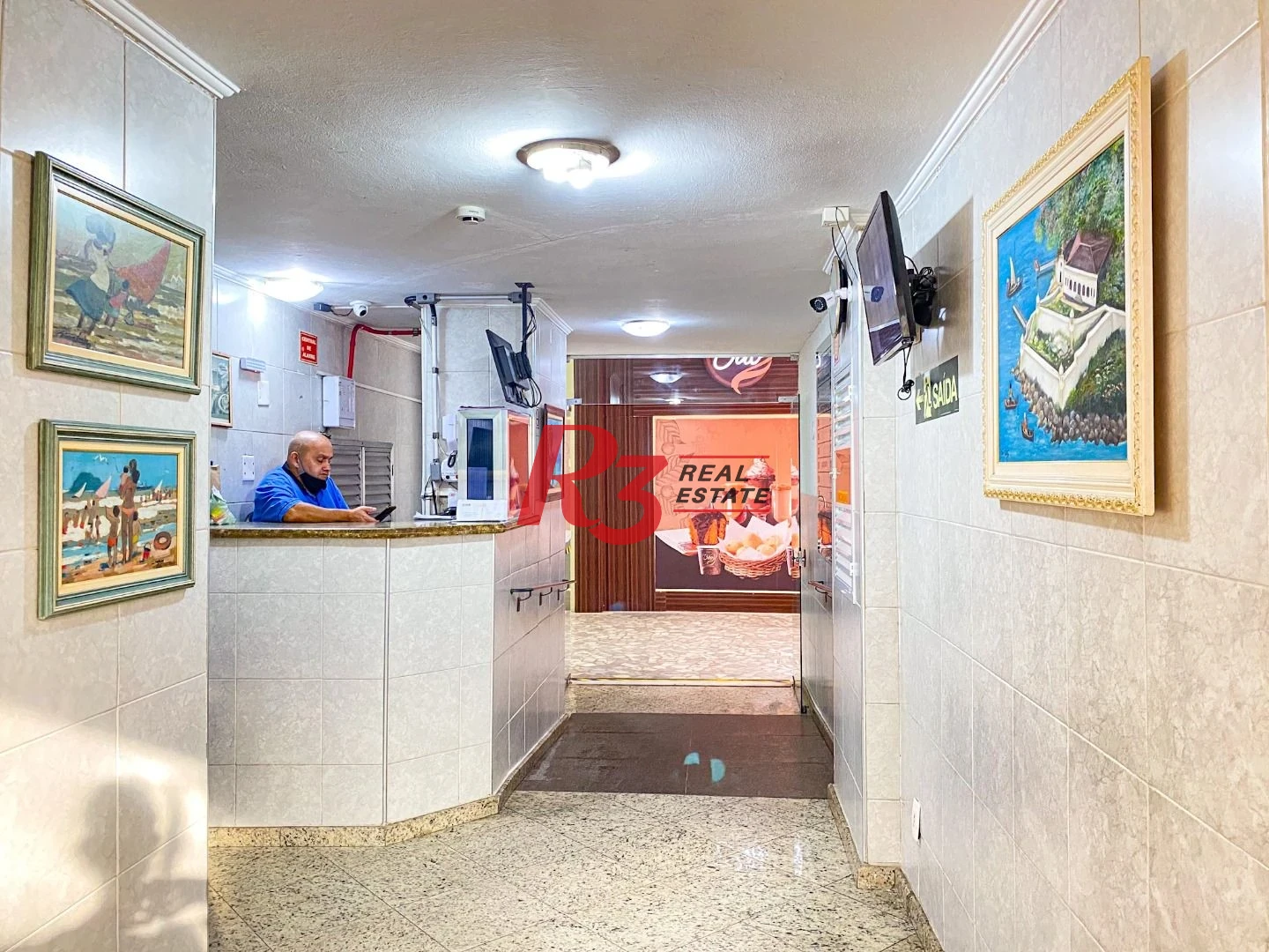 Sala para alugar, 30 m² por R$ 2.500,00/mês - Gonzaga - Santos/SP