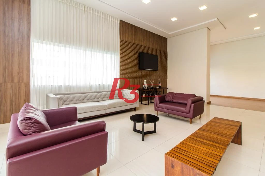 Apartamento à venda, 109 m² por R$ 1.542.000,00 - Gonzaga - Santos/SP