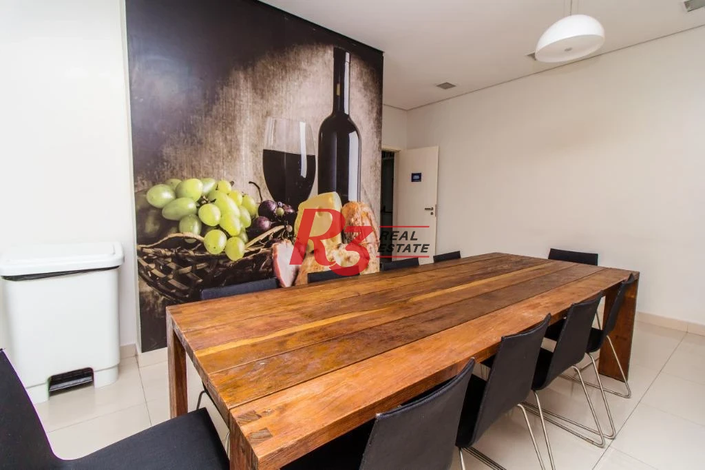 Apartamento à venda, 109 m² por R$ 1.542.000,00 - Gonzaga - Santos/SP