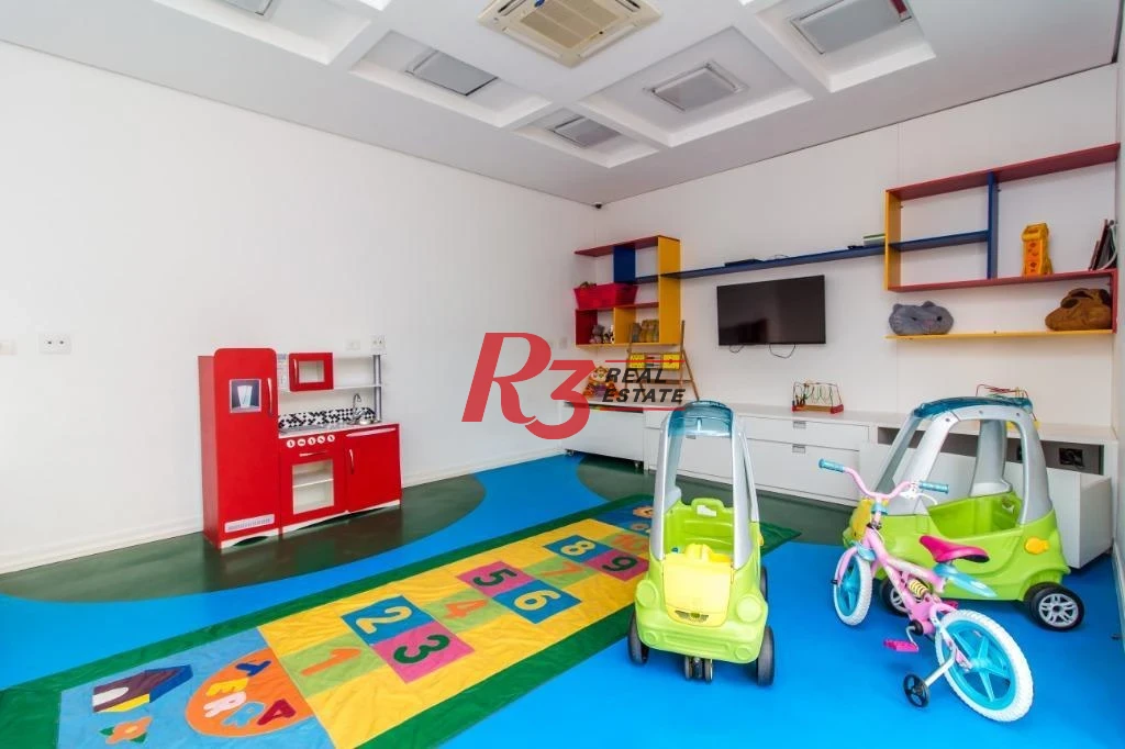 Apartamento à venda, 109 m² por R$ 1.542.000,00 - Gonzaga - Santos/SP