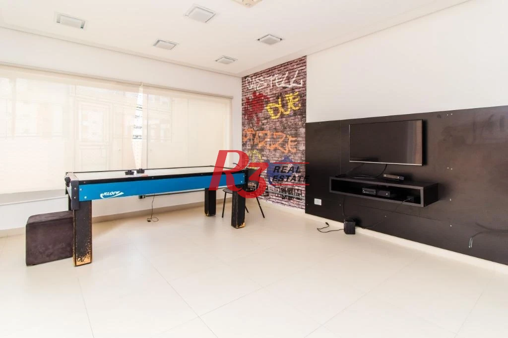 Apartamento à venda, 109 m² por R$ 1.542.000,00 - Gonzaga - Santos/SP