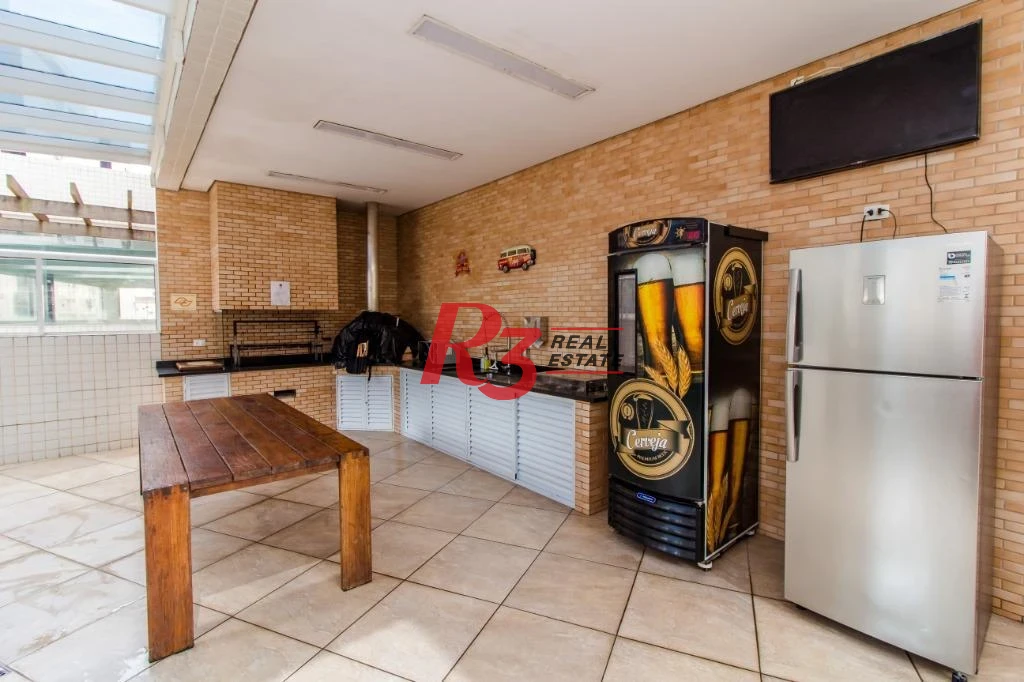 Apartamento à venda, 109 m² por R$ 1.542.000,00 - Gonzaga - Santos/SP